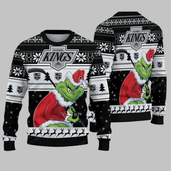 Los Angeles Kings Grinch Stolen Ugly Christmas Sweater