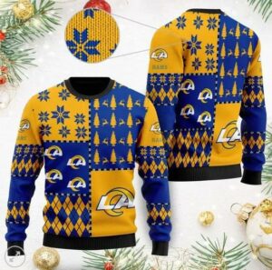 Los Angeles Rams Best Christmas Gift For Rams Fans Christmas Ugly Sweater