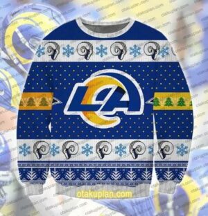 Los Angeles Rams Big Logo Ugly Christmas Sweater