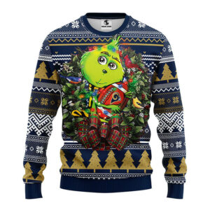 Los Angeles Rams Grinch Hug Ugly Christmas Sweater Grinch Xmas Sweater 1.jpeg