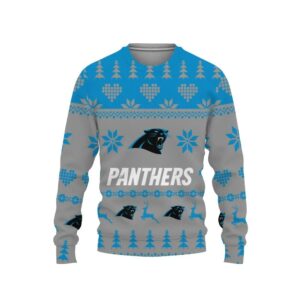 Merry Christmas Carolina Panthers Ugly Christmas Sweater