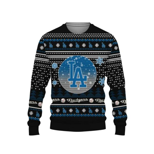 Merry Christmas Los Angeles Dodgers Ugly Christmas Sweater