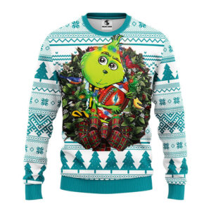 Miami Dolphins Grinch Hug Ugly Christmas Sweater Grinch Xmas Sweater 1.jpeg