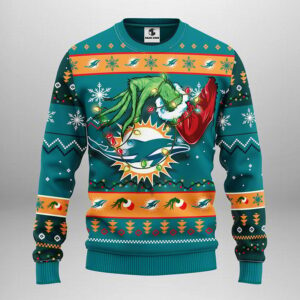 Miami Dolphins Grinch Ugly Christmas Sweater Grinch Xmas Sweater 1.jpeg