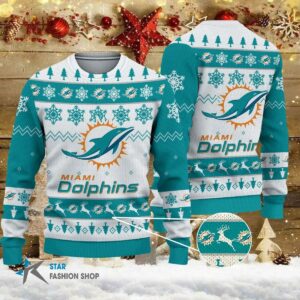 Miami Dolphins Ugly Christmas Sweater