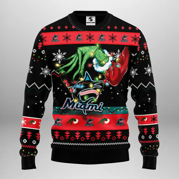 Miami Marlins Grinch Ugly Christmas Sweater 1.jpeg