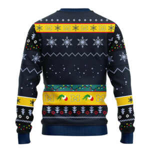 Michigan Wolverines Grinch Ugly Christmas Sweater 2.jpeg