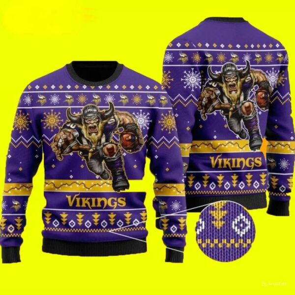 Minnesota Vikings NFL Ugly Christmas Sweater