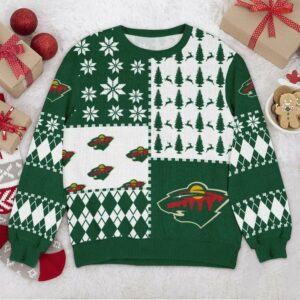 Minnesota Wild NHL Ugly Christmas Sweater