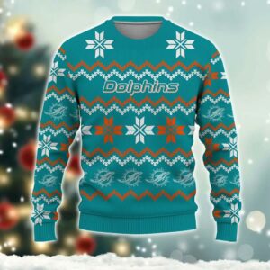 NFL Miami Dolphins Ugly Christmas Sweater