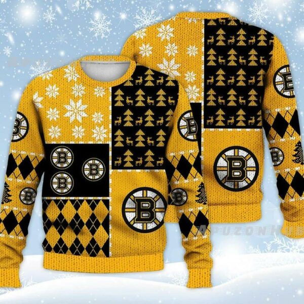 NHL Boston Bruins Ugly Christmas Sweater