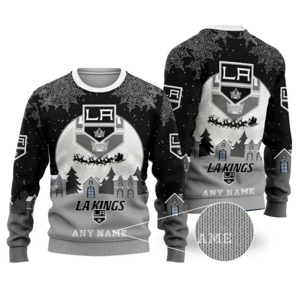 NHL Los Angeles Kings Personalized Name Ugly Christmas Sweater