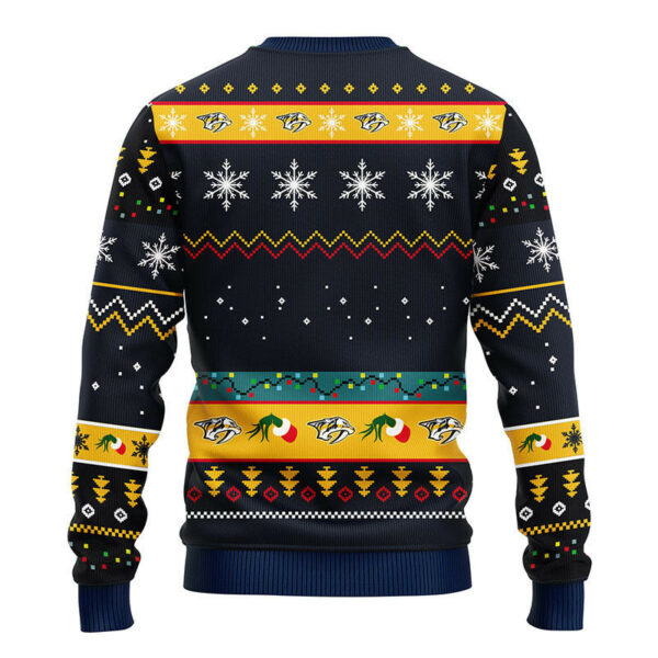 Nashville Predators 12 Grinch Xmas Day Ugly Christmas Sweater 2.jpeg