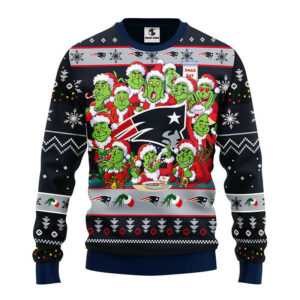 New England Patriots 12 Grinch Xmas Day Ugly Christmas Sweater 1.jpeg