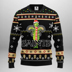 New Orleans Saints Funny Grinch Ugly Christmas Sweater 1.jpeg