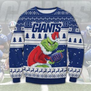 New York Giants Grinch Stolen Ugly Christmas Sweater (2)