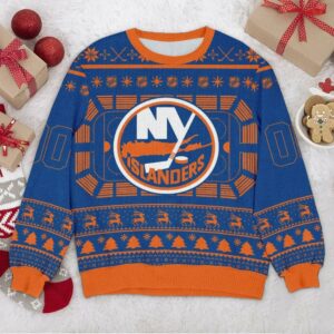 New York Islanders NHL Custom Ugly Christmas Sweater