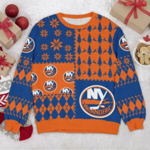 New York Islanders NHL Ugly Christmas Sweater