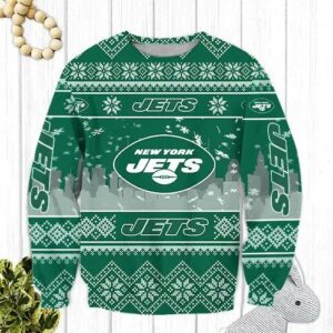 New York Jets Ugly Christmas Sweater