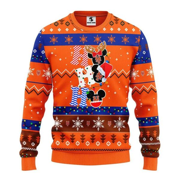 New York Mets Hohoho Ugly Christmas Sweater