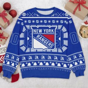 New York Rangers NHL Custom Ugly Christmas Sweater