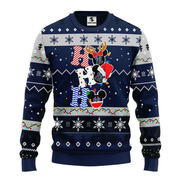 New York Yankees Hohoho Ugly Christmas Sweater