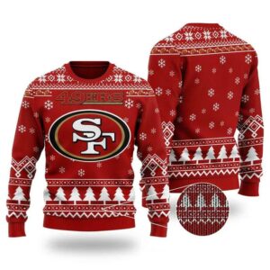 Nfl San Francisco 49ers Chibi Ugly Christmas Sweater