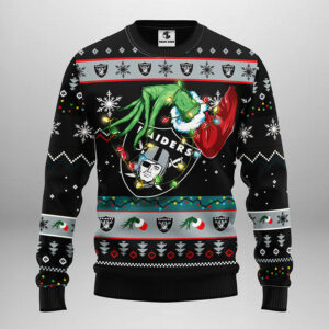 Oakland Raiders Grinch Ugly Christmas Sweater 1.jpeg