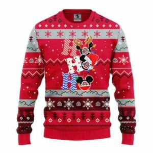 Ohio State Buckeyes Hohoho Ugly Christmas Sweater