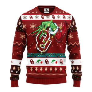 Oklahoma Sooners Grinch Ugly Christmas Sweater 1.jpeg