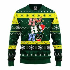 Oregon Ducks Hohoho Ugly Christmas Sweater