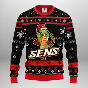 Ottawa Senators Funny Grinch Ugly Christmas Sweater 1.jpeg