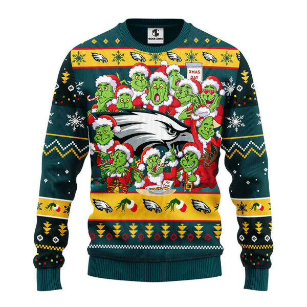 Philadelphia Eagles 12 Grinch Xmas Day Ugly Christmas Sweater 1.jpeg