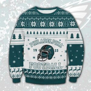 Philadelphia Eagles 1933 NFL Ugly Christmas Sweater