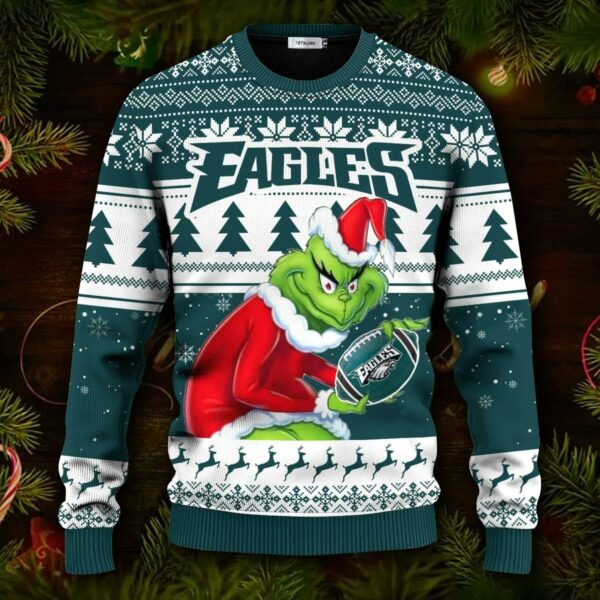 Philadelphia Eagles Grinch Ugly Christmas Sweater Grinch Sweater Adults 3.jpg