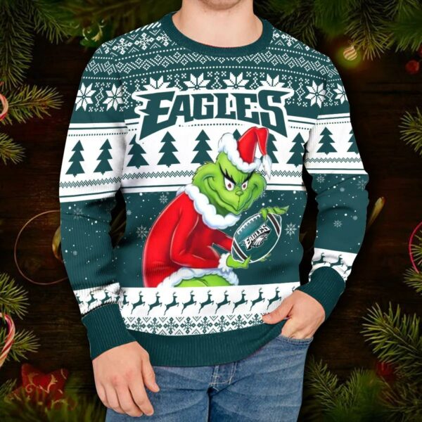 Philadelphia Eagles Grinch Ugly Christmas Sweater Grinch Sweater Adults 4.jpg