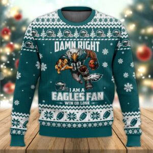 Philadelphia Eagles Ugly Christmas Sweater (2)