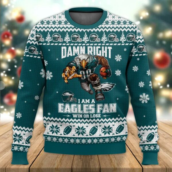 Philadelphia Eagles Ugly Christmas Sweater (2)