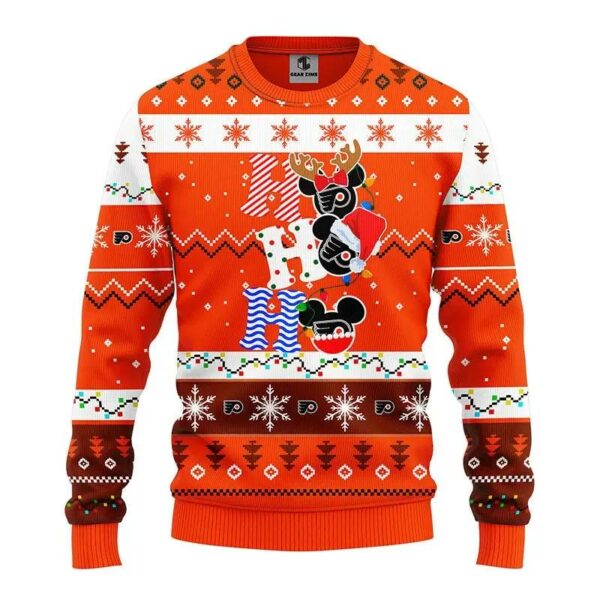 Philadelphia Flyers Hohoho Ugly Christmas Sweater