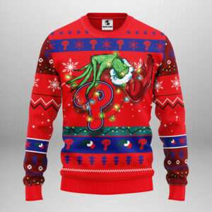 Philadelphia Phillies Grinch Ugly Christmas Sweater 1.jpeg