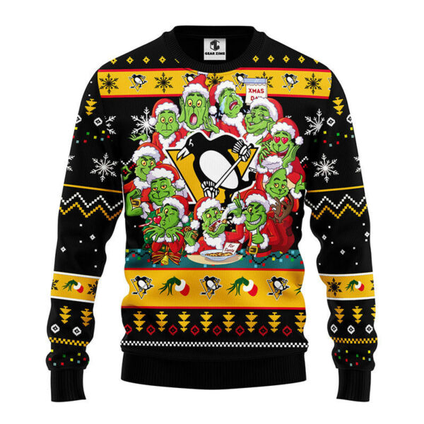 Pittsburgh Penguins 12 Grinch Xmas Day Ugly Christmas Sweater 1.jpeg