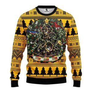 Pittsburgh Penguins Tree Christmas Ugly Sweater