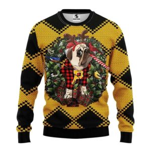 Pittsburgh Pirates Pub Dog Ugly Christmas Sweater