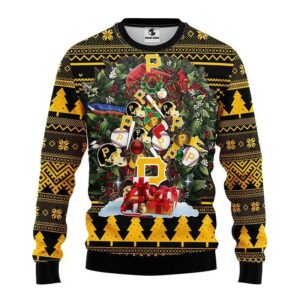 Pittsburgh Pirates Tree Christmas Ugly Sweater