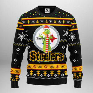 Pittsburgh Steelers Funny Grinch Ugly Christmas Sweater 1.jpeg