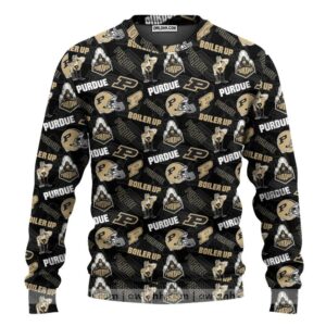 Purdue Boilermakers Ugly Christmas Sweater