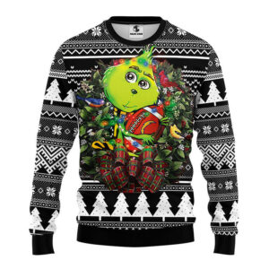 San Diego Chargers Grinch Hug Ugly Christmas Sweater 1.jpeg