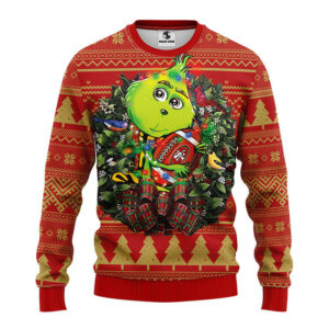 San Francisco 49ers Grinch Hug Ugly Christmas Sweater 1.jpeg