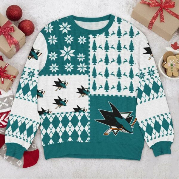 San Jose Sharks NHL Ugly Christmas Sweater