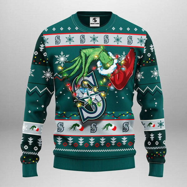 Seattle Mariners Grinch Ugly Christmas Sweater 1.jpeg